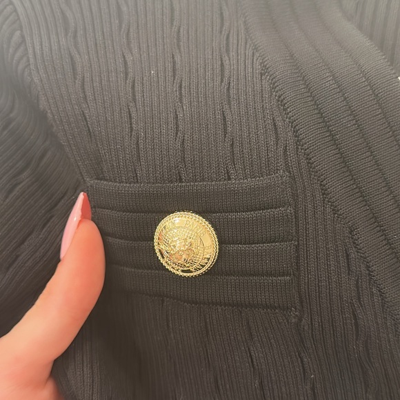 Black mini dress - Picture 3 of 3